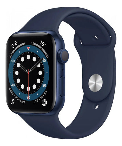 Apple Watch Series 6 44mm A2294 Blue/blue Cell Hso Azul Mesh Azul Azul