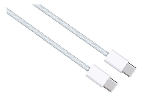 Cable De Carga Usb-c Apple 60w 1m Para Datos Y Energía Blanco