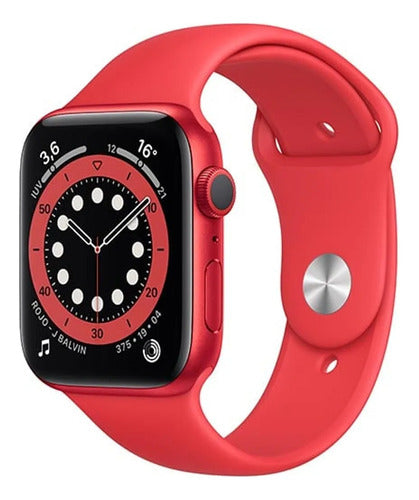 Apple Watch Series 6 44mm A2294 Red/red Cell Hso Rojo Mesh Rojo Rojo