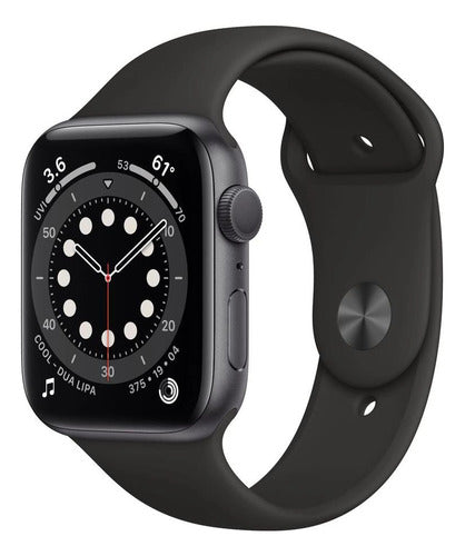 Apple Watch Series 6 40mm A2291 Gray/black Wifi Hso Gris Oscuro Negro Negro Gris Oscuro