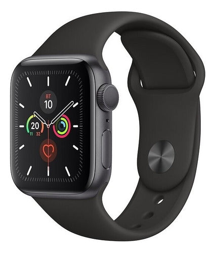 Apple Watch Series 7 41mm A2473 Black/black Wifi Hso Negro Mesh Negro Negro