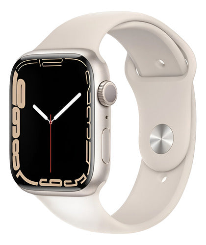 Apple Watch Series 7 41mm A2473 Starlight/beige Wifi Hso Starlight Mesh Beige Beige