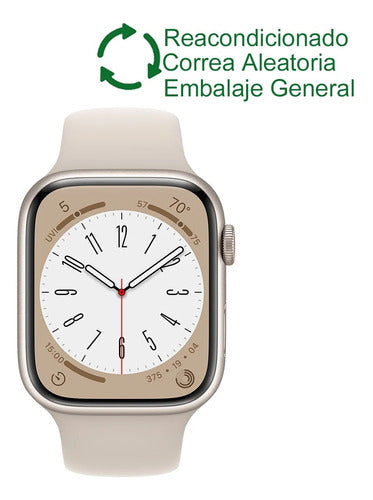 Apple Watch Series 7 41mm A2473 Starlight/beige Wifi Hso Starlight Mesh Beige Beige