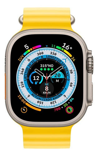 Apple Watch Ultra 2 Titanio 49mm - Con Gps Y Cellular Blanco Amarillo Amarillo