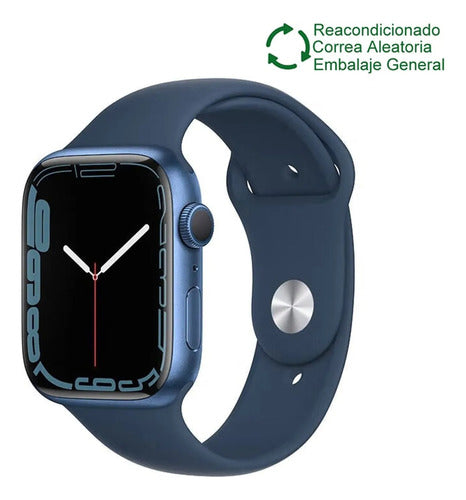 Apple Watch Series 7 41mm A2473 Blue/blue Wifi Hso Azul Mesh Azul Azul Oscuro