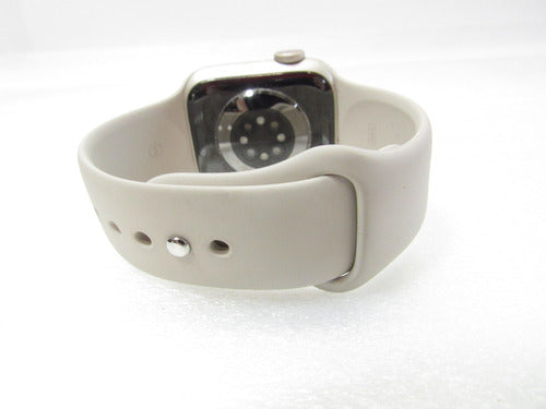 Apple Watch Series 8 41mm A2770 Starlight/beige Wifi Hso. Mesh Gris Oscuro Negro
