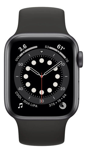 Apple Watch Series 6 40mm A2293 Black/gray Cell Hso Negro Mesh Gris Oscuro Negro