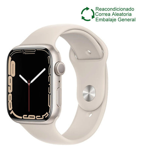Apple Watch Series 8 41mm A2772 Starlight/beige Cell Hso Starlight Mesh Beige Beige
