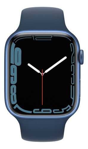 Apple Watch Series 7 41mm A2473 Blue/blue Wifi Hso Azul Mesh Azul Azul Oscuro