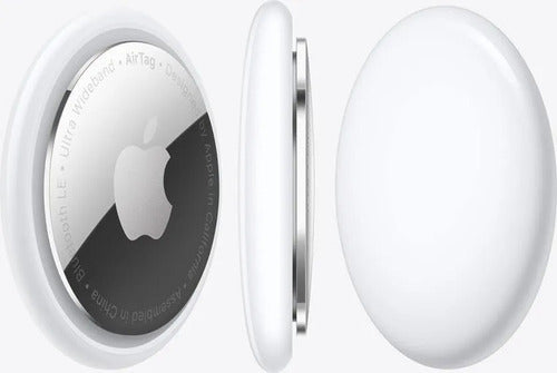 Apple Tracker Airtag, Paquete Con 4 Unidades, Color Blanco