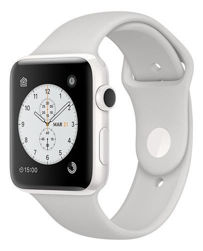 Apple-watch-series-2-caja-de-cerámica Blanco Blanco Mesh Blanco Blanco